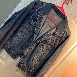 Denim jacket gently used